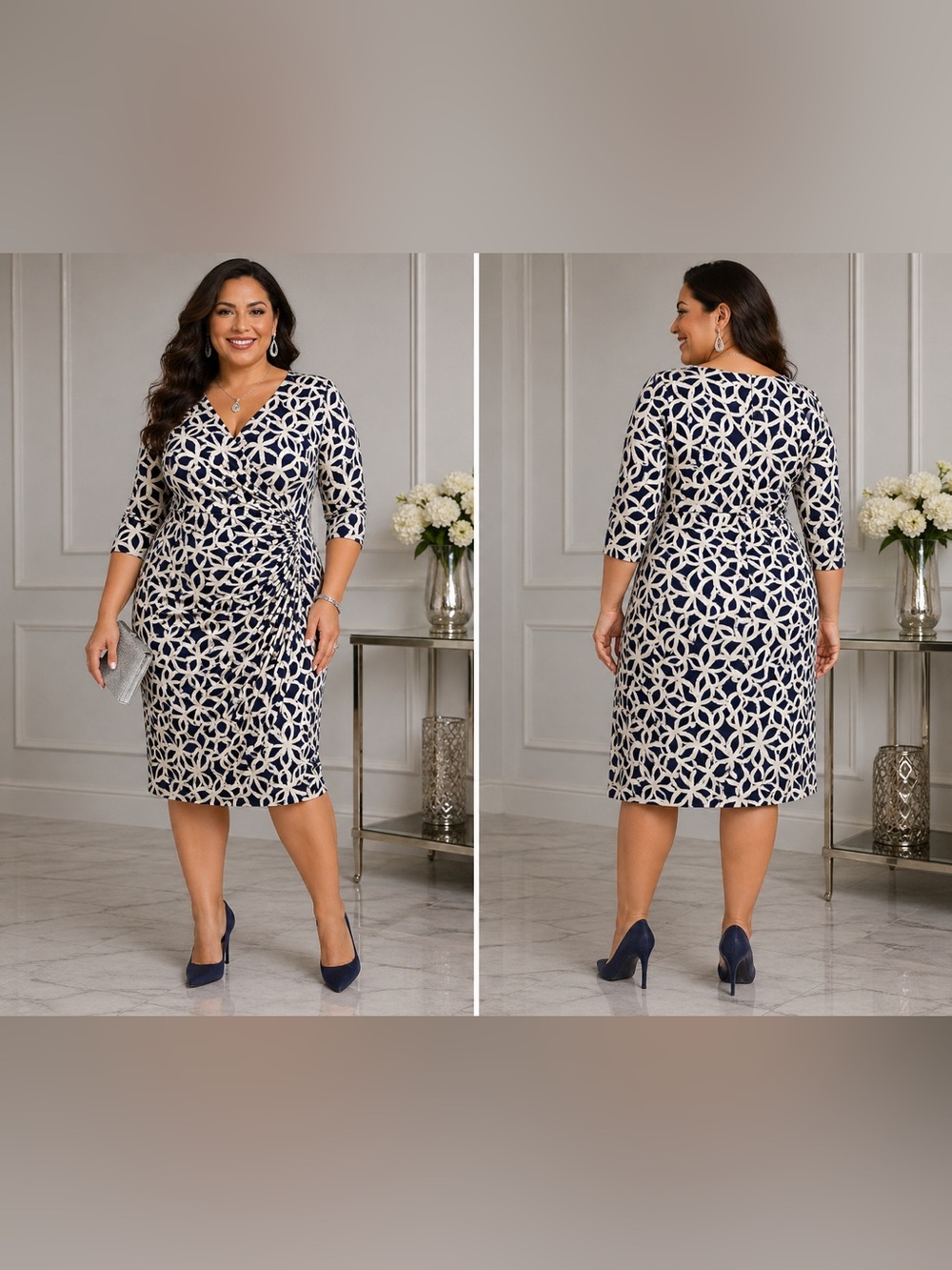Lauren Ralph Lauren Midi Dress